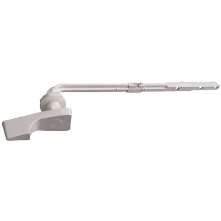 All-Source White Flush Tank Lever with Plastic Arm 455091